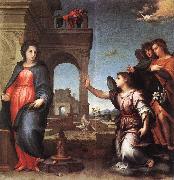 Andrea del Sarto, The Annunciation f7